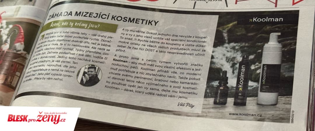 ZÁHADA MIZEJÍCÍ KOSMETIKY